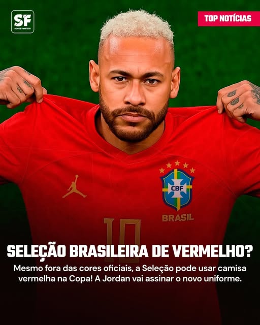 Camisa Seleção Vermelha